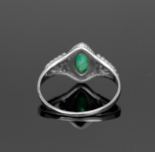 Marquise 925 Sterling Silver Labradorite Ruby Gemstone Ladies Ring Jewellery - Picture 19 of 39
