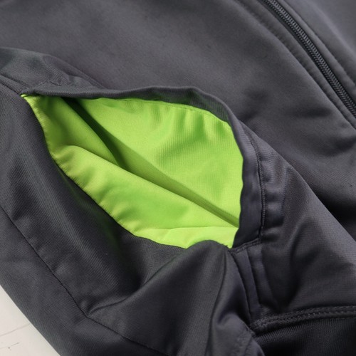 Chaqueta de fútbol para hombre Manchester United gris lima amarilla manga larga talla S - Imagen 5 de 7