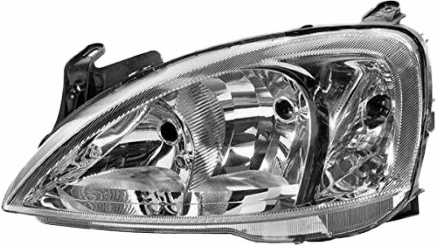Phare avant gauche pour Opel Combo et Corsa C type Valeo