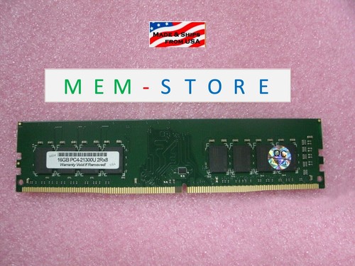 4ZC7A08702 16GB DDR4-2666MHz UDIMM 2Rx8 RAM Compatible for Lenovo TS50 7Y48/50 - 第 2/5 張圖片