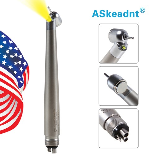 1-5X NSK PANA Turbina Dental (LED) 45 Degree Surgical High Speed Handpiece 2/4H - Afbeelding 9 van 18