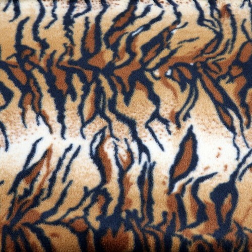 Minerva Polarfleece Stoff braun - Meterware - Bild 2 von 6