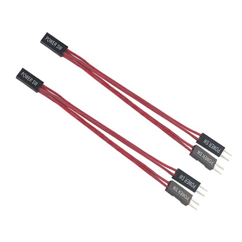 Desktop Computer Power Switches Button Power Cable Splitter for Home Office - Picture 4 of 10
