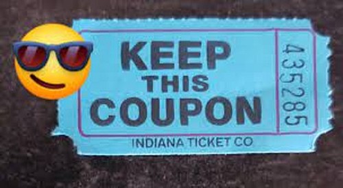 1000 Blue Double Roll Tickets event theater entry school game reward fundraiser - Picture 15 of 19