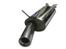 FOX Komplettanlage ab Kat. Renault Megane 1 Fließh BA Cabrio EA 1x90mm Absorber