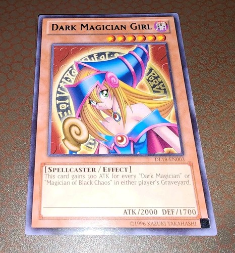 Yu-Gi-Oh! Dark Magician Girl (Grün) -DL18-DE003- Rare - Unlimited NM! - Bild 2 von 4