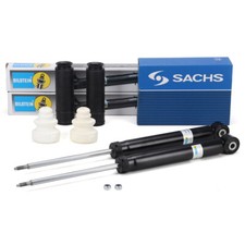 2x BILSTEIN B4 Stoßdämpfer + SACHS Dreckschutz für AUDI A3 8P SEAT ALTEA hinten