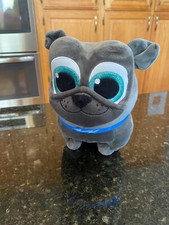 Authentic Disney Store Bingo Plush Puppy Dog Pals Gray Stuffed Animal 10"