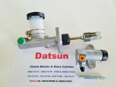 Clutch Master & Slave Cylinder fits 240Z 73, 260Z 280Z 280ZX Clutch Master & Slave Cylinder fits 240Z 73, 260Z 280Z 280ZX