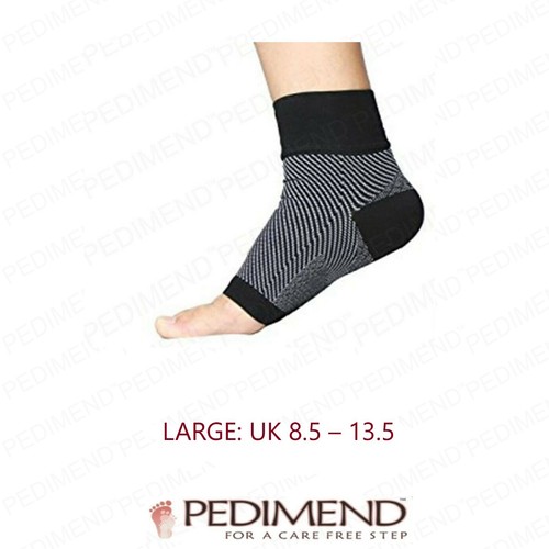 PEDIMEND™ Schutz & Entlastung Kompressionsstrümpfe Ferse, Knöchel & Fußgewölbe 1 PAAR UK - Bild 11 von 11