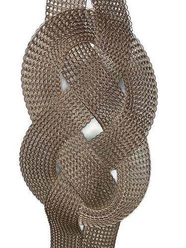 Sarah Cavender Metal Works Silver Mesh Belt Size S/M BEAUTIFUL!! - Picture 5 of 11