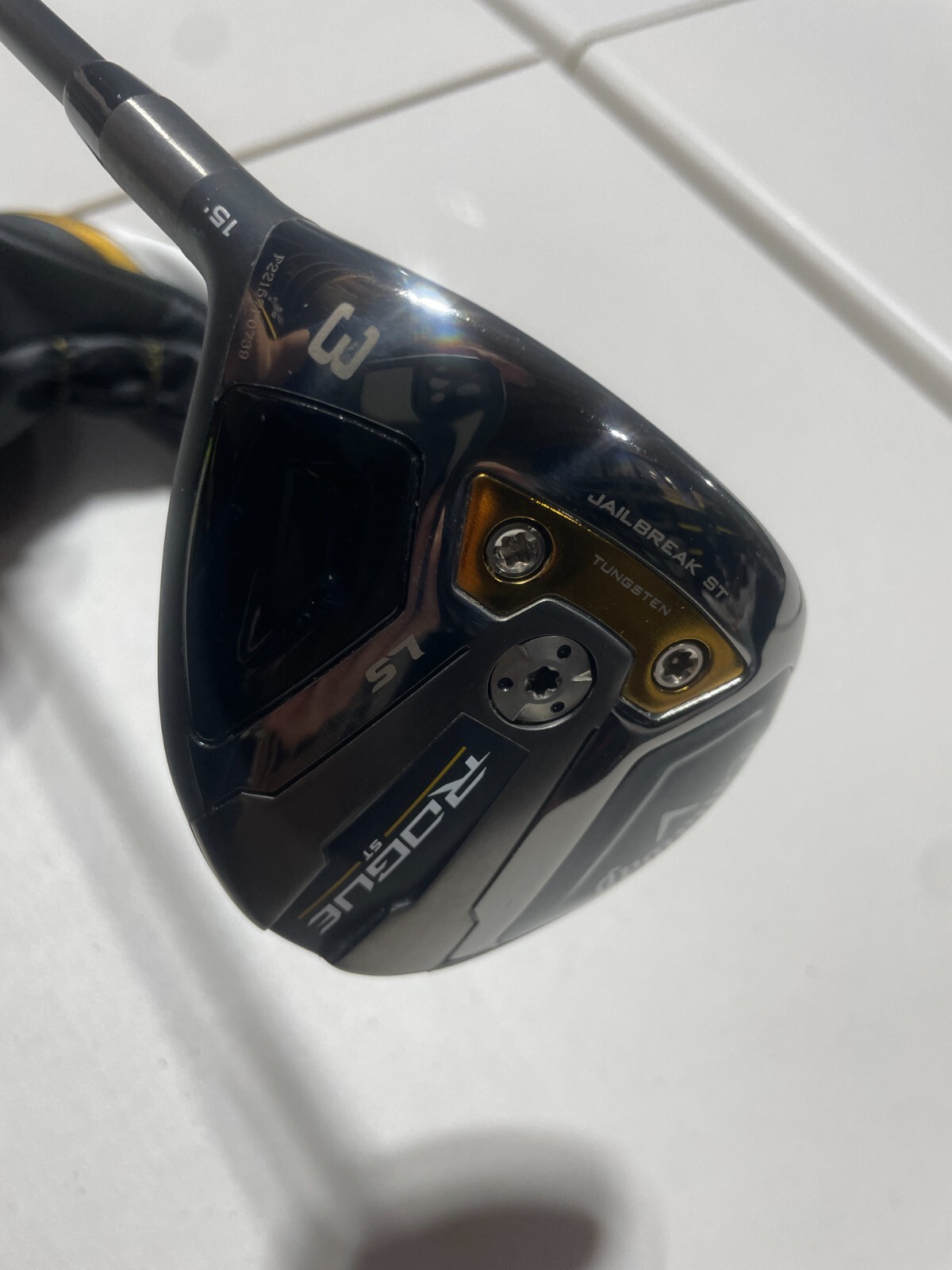 Callaway Rogue ST Jailbreak 15.0 Degree 3 wood 5f2 helium mamiya shaft 42" LH eBay