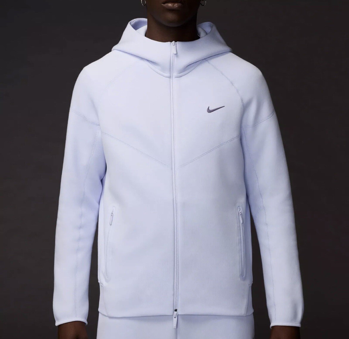 Nike NOCTA Tech Fleece Full-Zip Hoodie Cobalt Tint FD8453 428