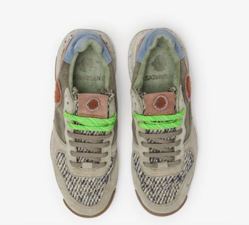 Zapatilla deportiva para hombre Satorisan Chacrona gamuza grava talla 40 nueva con caja - Imagen 4 de 13