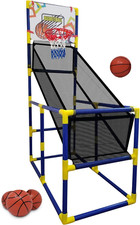 Kids Basketball Hoop Arcade Game, with 4 Balls Air Pump - Indoor Toy Basketball