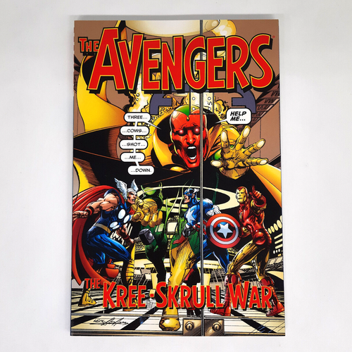 Marvel The Avengers Kree Skrull War TPB MCU Comic Book Neal Adams NMINT 2000