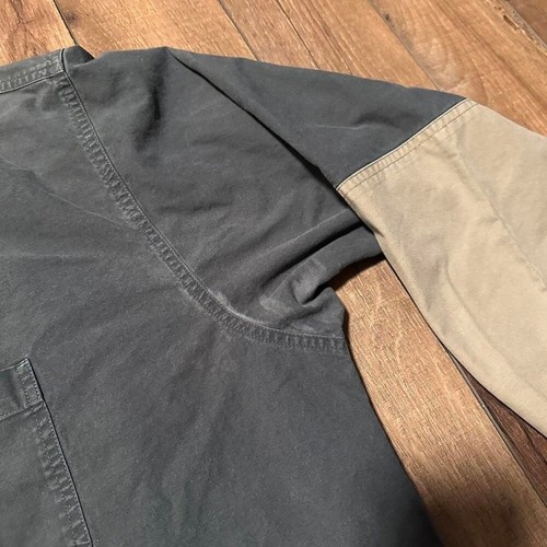 Vintage Columbia green grey shooting hunting padded button up shirt size 2XL/3XL - Picture 6 of 6