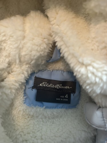 Eddie Bauer Boys Blue Bell Coat Size 4 New $120 - Picture 3 of 6