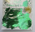 Tropical Palm Table Confetti Green Jungle Palm Leaf Confetti Party Decoration