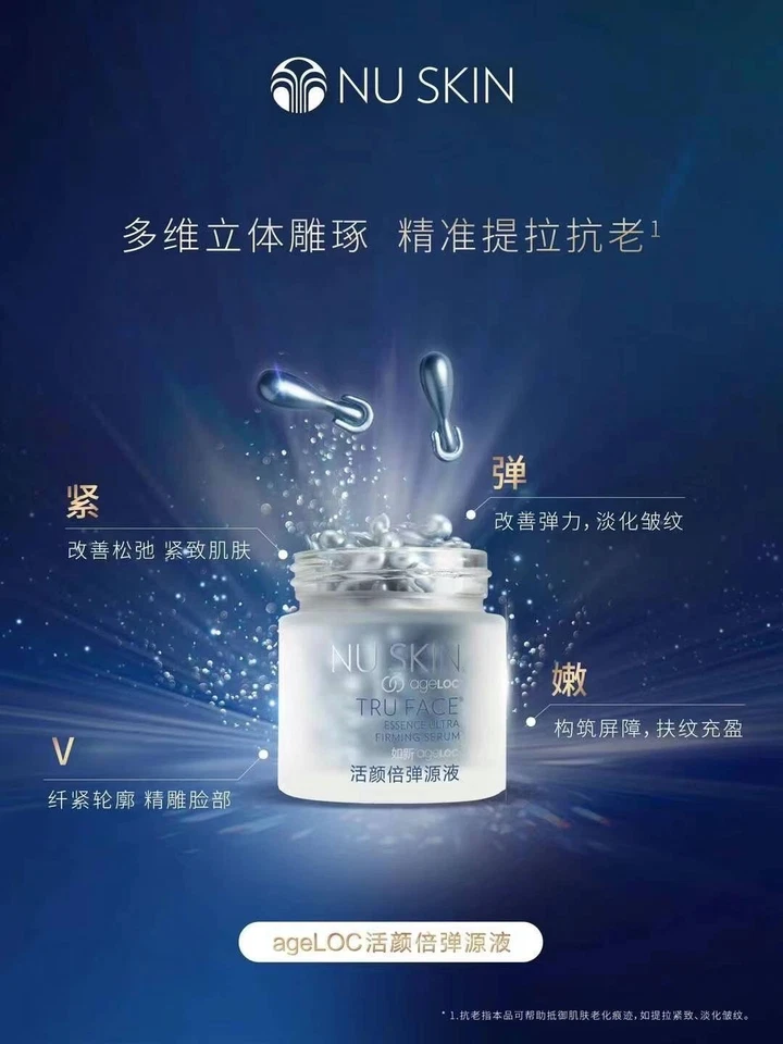 Nu Skin NuSkin ageLOC Tru Face Essence Ultra 60 Capsules Sealed (Brand New)  - Image 3 of 4