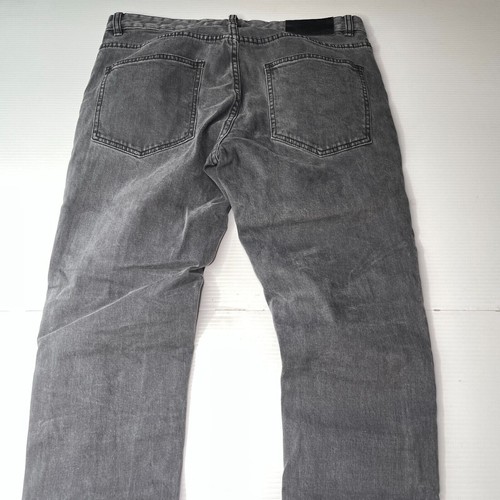 French Connection Skinny Denim Jeans Mens Size 32 Waist Charcoal Fashion Fit - Picture 10 of 12
