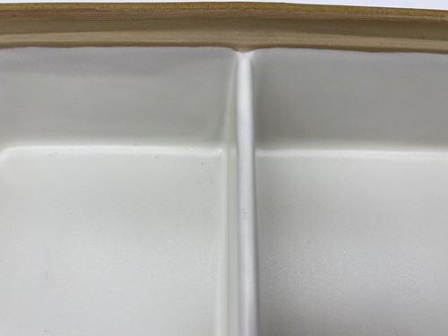 Vintage Denby Langley Serving Dish MCM Mustard Covered Divided Casserole England - Picture 9 of 12