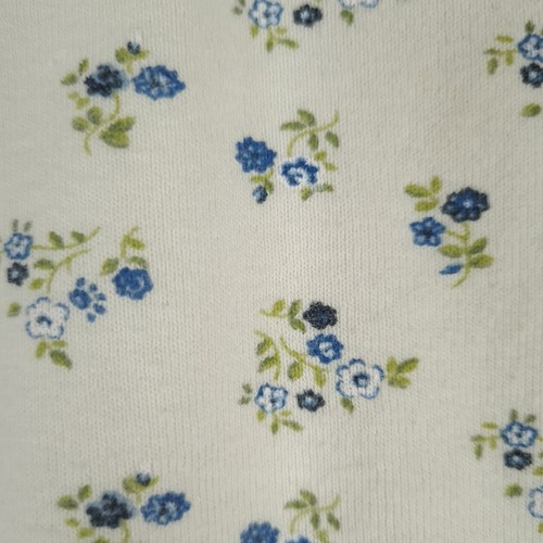 Vintage Baby Tee Tank Girls 5 Fits Womens S/M Yellow Floral Crop Cottage Y2K - Picture 16 of 24