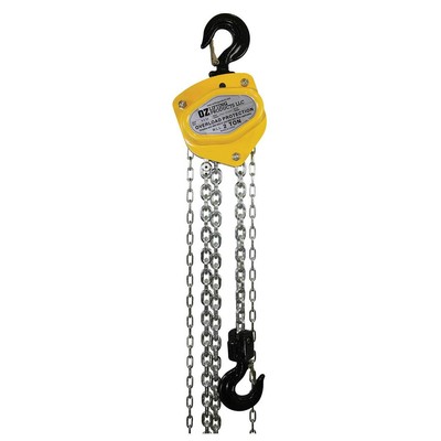 OZ Premium Chain Hoist Load Capacity 4000 lb 30 ft Lift OZ020-30CHOP