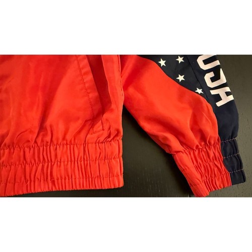 Hello Kitty Little Girls Team USA Track Jacket Small (6X) Full-Zip Windbreaker - Picture 6 of 10