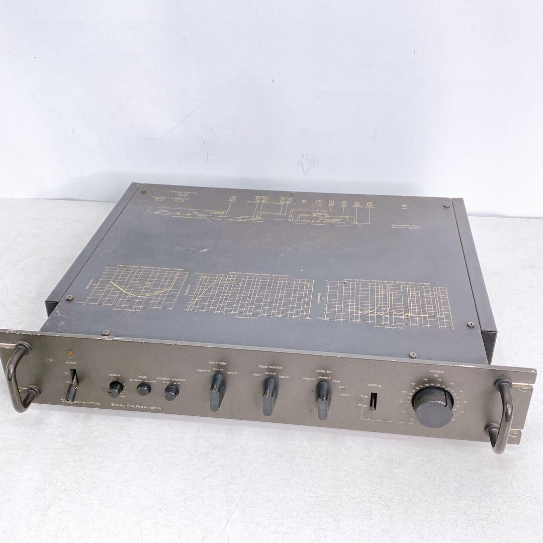 Technics SU-9070 70A プリアンプ テクニクス （修理要)