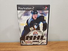 NHL 2002 (Sony PS2 PlayStation 2) Complete CIB w/ Manual & Reg Card ~ Excellent