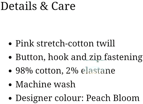 NUEVO PETER MILLAR, HOMBRE 38W, CONCORDE PRENDA TEÑIDA ROSA🩷PANTALONES CORTOS DE ALGODÓN, PRECIO DE VENTA SUGERIDO POR EL FABRICANTE $140 - Imagen 10 de 21