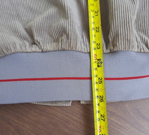 RARE Vintage UNLV Rebels Athletic Club Corduroy Bomber Jacket Swingster XL - Picture 15 of 15