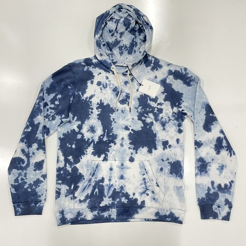 Onia Men's French Terry Tri-Blend Cloud Tie Dye Fleece Pullover Hoodie S NWT$85 - Picture 2 of 6