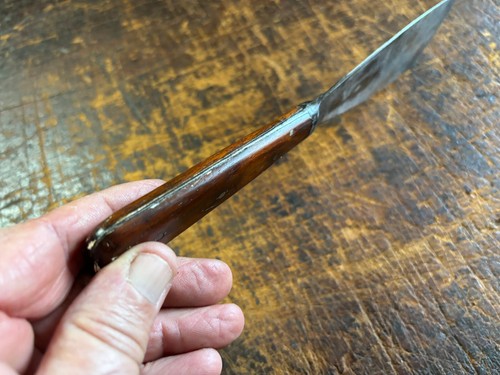 Vintage Marples & Son Rosewood Scraping/Spatula, Old painting/Patching England - Picture 7 of 9