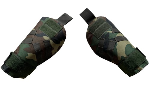 New Airsoft Molle Outer Shoulder Protector Pads Nylon With Hook&Loop Opening - Picture 23 of 23