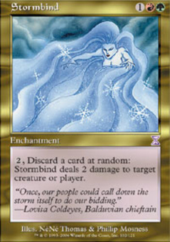 Stormbind x1 - Timeshifted - NM-Mint, English - Timeshifted