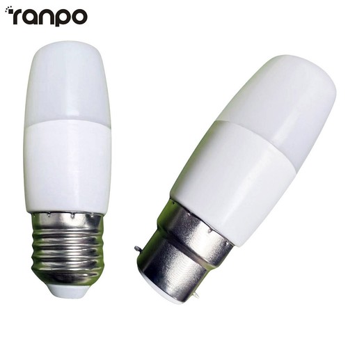 Dimmable LED Columnar Light Bulbs 3W White Candle Lamp Screw E27 B22 220V - 240V