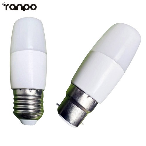 Dimmable LED Columnar Light Bulbs 3W White Candle Lamp Screw E27 B22 220V - 240V - Photo 1 sur 14