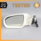 09-11 Mercedes W219 CLS550 Left Side Rear View Door Mirror Diamond White OEM