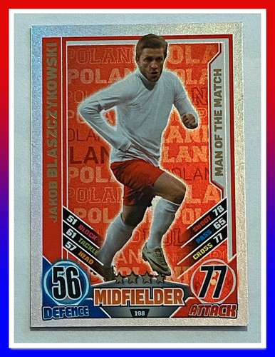 2012 Topps Match Attax England 2012 Trading Cards - Man of the Match - Picture 43 of 62
