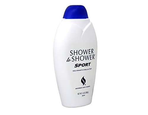 Shower to Shower Absorbent Body Powder, Sport, 13-Ounce  Assorted Sizes  - Picture 9 of 18