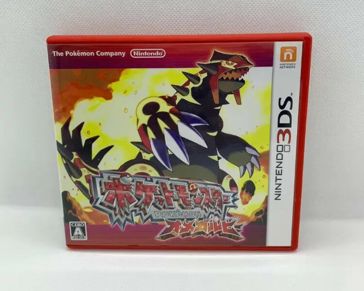 3DS★POKEMON OMEGA RUBY 海外版★箱付・ソフト付★動作確認済 Nintendo Pokemon Omega Ruby Nintendo 3DS NTSC-J (Japan