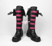 LOL League of Legends Jinx Cosplay Boots Shoes costom made