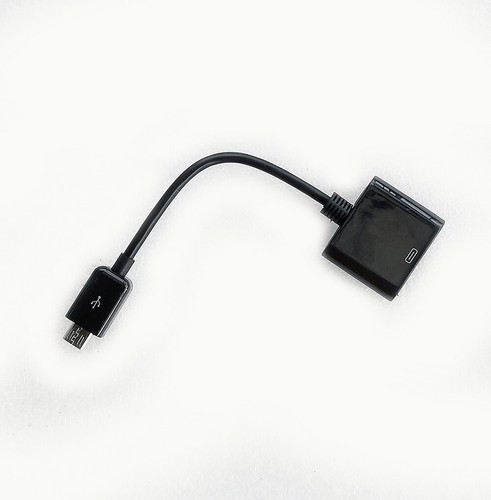 Micro USB Male To 30Pin Female Charger Adapter Cable for IPhone 4 4S IPad Tablet - 第 4/18 張圖片