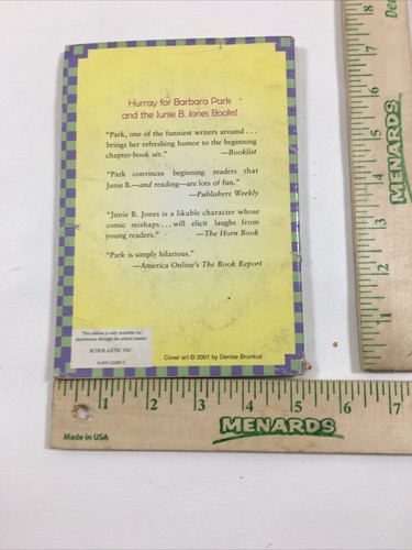 Junie B. Jones First Grader (at Last!) - Barbara Park (2001, Paperback) - Picture 13 of 13