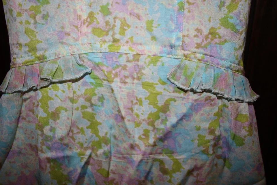 Kimchi Blue dress M Urban Outfitters sleeveless tank floral ruffle romantic - Image 3 of 4