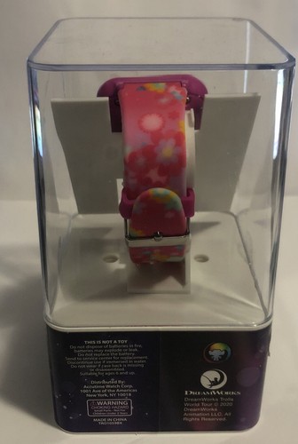 Accutime DreamWorks Trolls Rosa Educativo Apprendimento Touchscreen Smart Watch Giocattolo - Foto 2 di 4