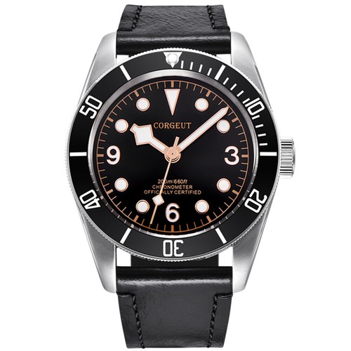 41mm Sapphire Swim Sport watch Luminous Japan Miyota Automatic Men's Wristwatch - Picture 13 of 17