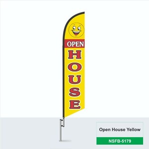 Flag Only Coming Soon Windless Stay-Open Advertising Feather Swooper Flag Banner Flag Only Coming Soon Windless Stay-Open Advertising Feather Swooper Flag Banner